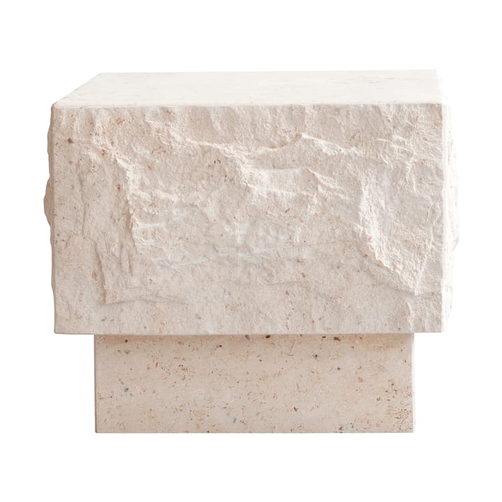 Temple sivupöytä low 42x40 cm - Limestone - 101 Copenhagen