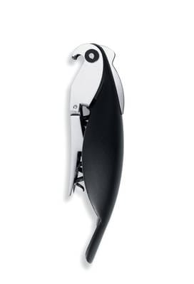 Parrot Korkkiruuvi 13x3 cm - Musta - Alessi