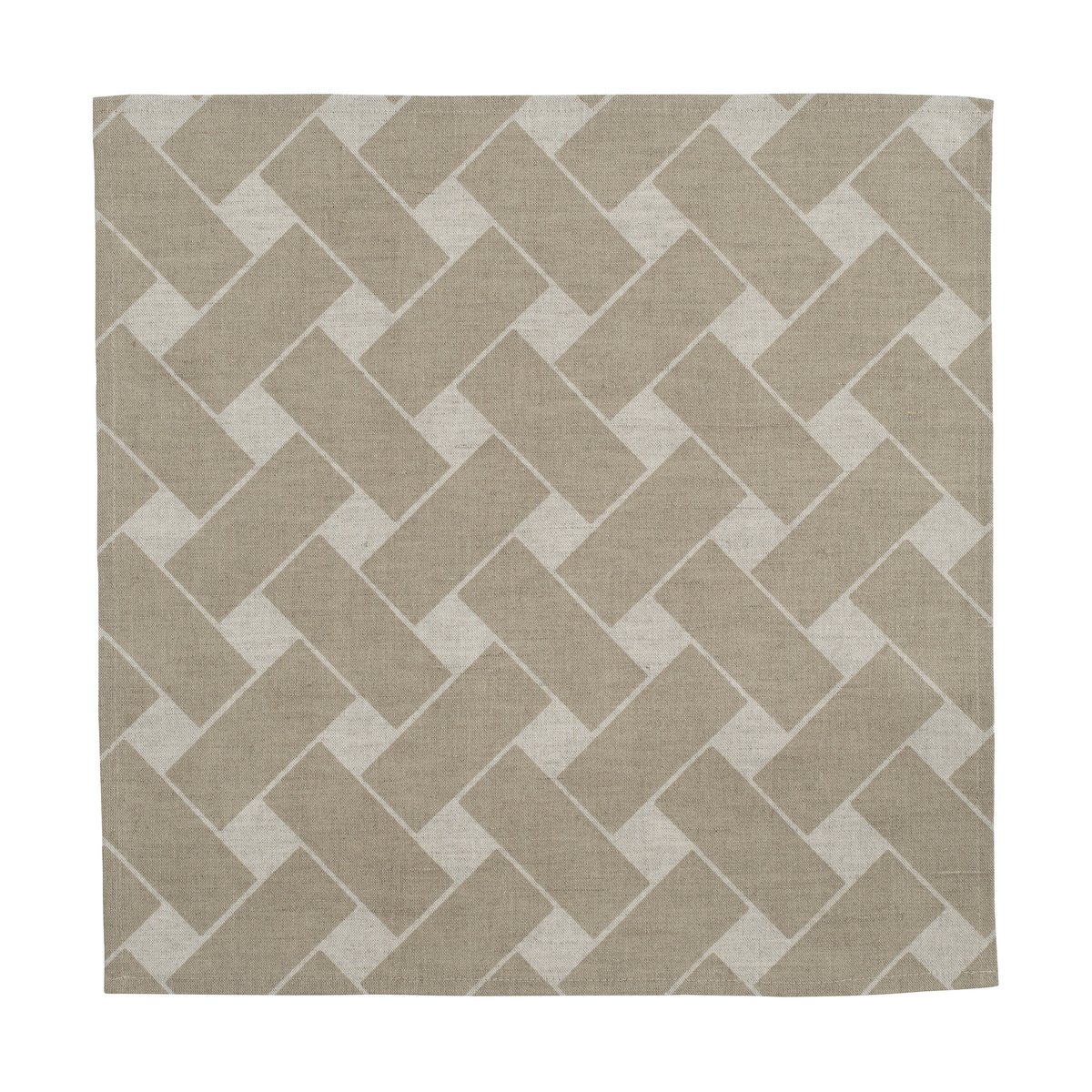 Almedahls Kori XL lautasliina 45×45 cm 2-pack Luonnon-taupe