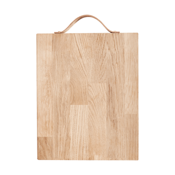 Andersen leikkuulauta nahkakahvalla Medium 24x30 cm - Oak - Andersen Furniture