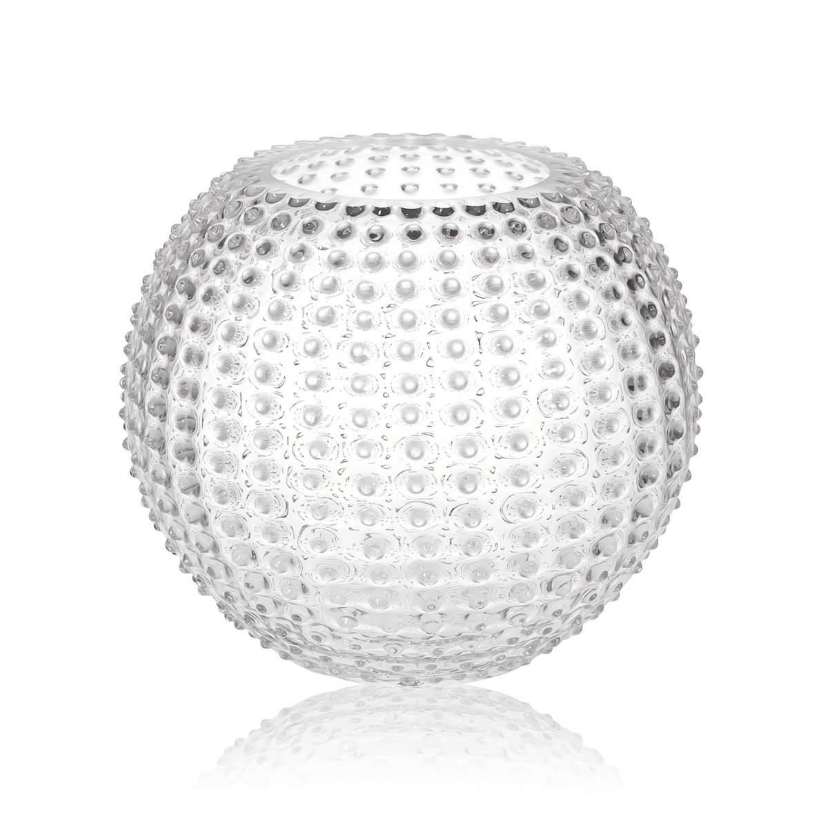 Anna Von Lipa Hobnail Globe maljakko 24 cm Crystal