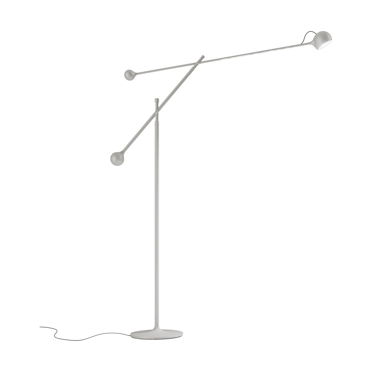 Artemide Ixa lattiavalaisin White-grey