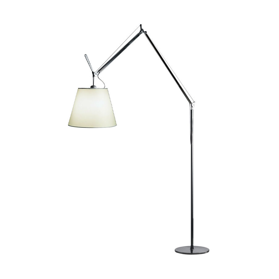 Artemide Tolomeo Mega lattiavalaisin pergamentinmusta ø42cm