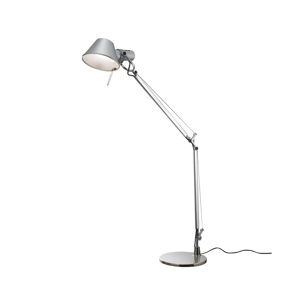 Artemide Tolomeo Midi LED pöytävalaisin alumiini