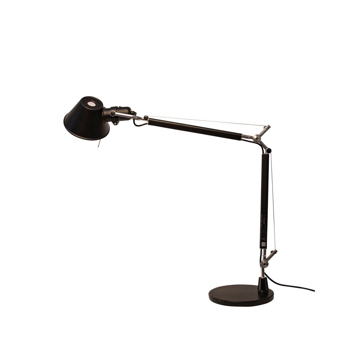 Artemide Tolomeo mini pöytävalaisin musta