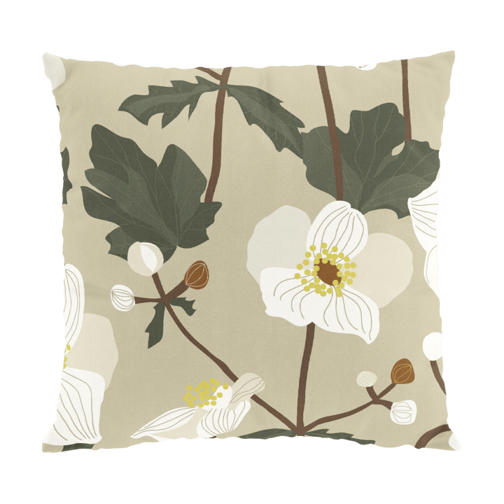 Anemoni tyynynpäällinen 47x47 cm - Beige - Arvidssons Textil