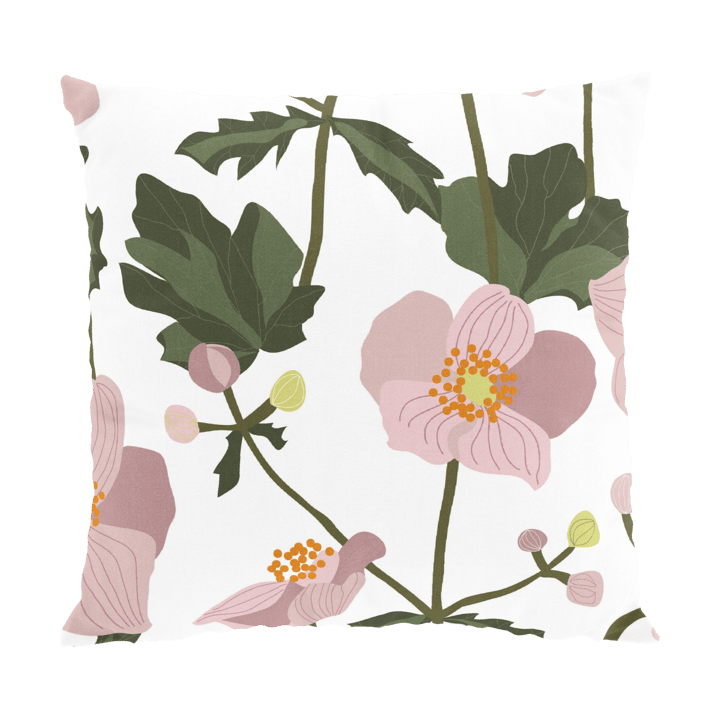 Anemoni tyynynpäällinen 47x47 cm - Vaaleanpunainen - Arvidssons Textil