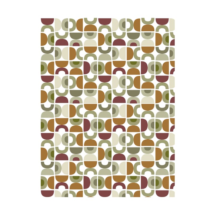 Spiraldans kangas - Beige - Arvidssons Textil