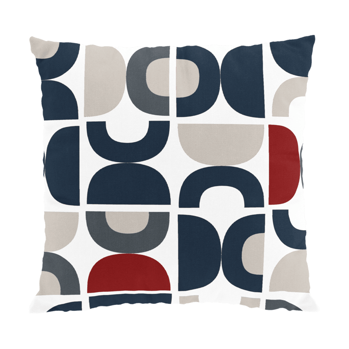 Spiraldans tyynynpäällinen 47x47 cm - Sininen - Arvidssons Textil