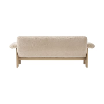 Brasilia sohva 2-istuttava - Natural oak-Nature sheepskin curly - Audo Copenhagen