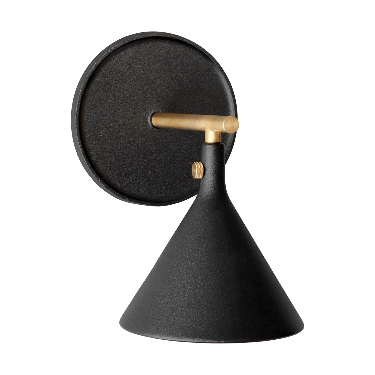 Audo Copenhagen Cast Sconce seinävalaisin diffuser Black