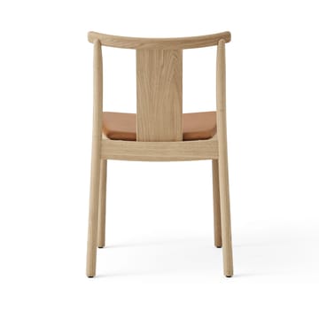 Merkur tuoli pehmusteella - Oak- Dakar 0250 cognac - Audo Copenhagen