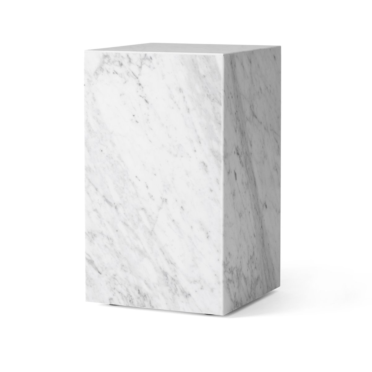 Audo Copenhagen Plinth tall -sivupöytä 30 x 30 x 51 cm White