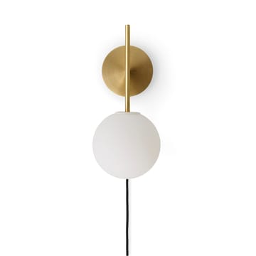 TR Bulb Suspended seinävalaisin - Brushed brass - Audo Copenhagen