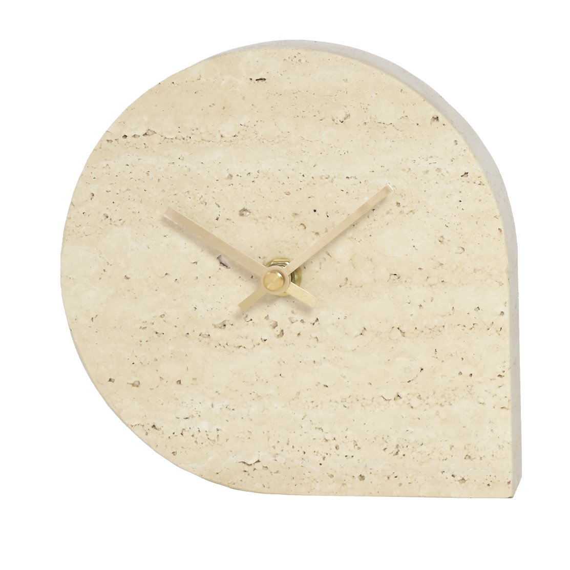 AYTM STILLA kello 15,8 x 16 cm Travertine