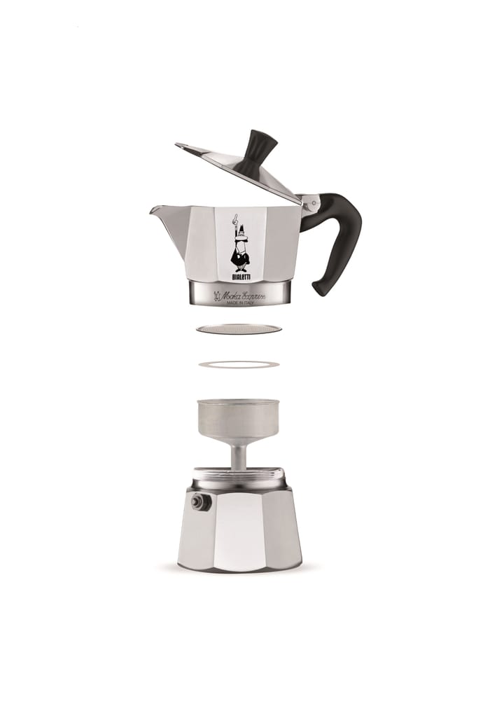 Moka kahvinkeitin 6 kuppia - Silver - Bialetti