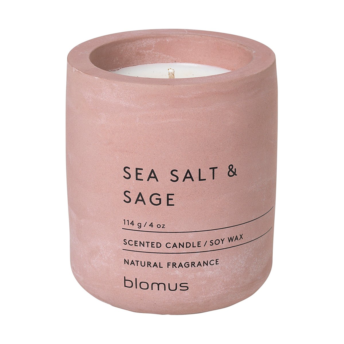 blomus Fraga tuoksukynttilä 24 tuntia Sea salt & Sage-Withered Rose