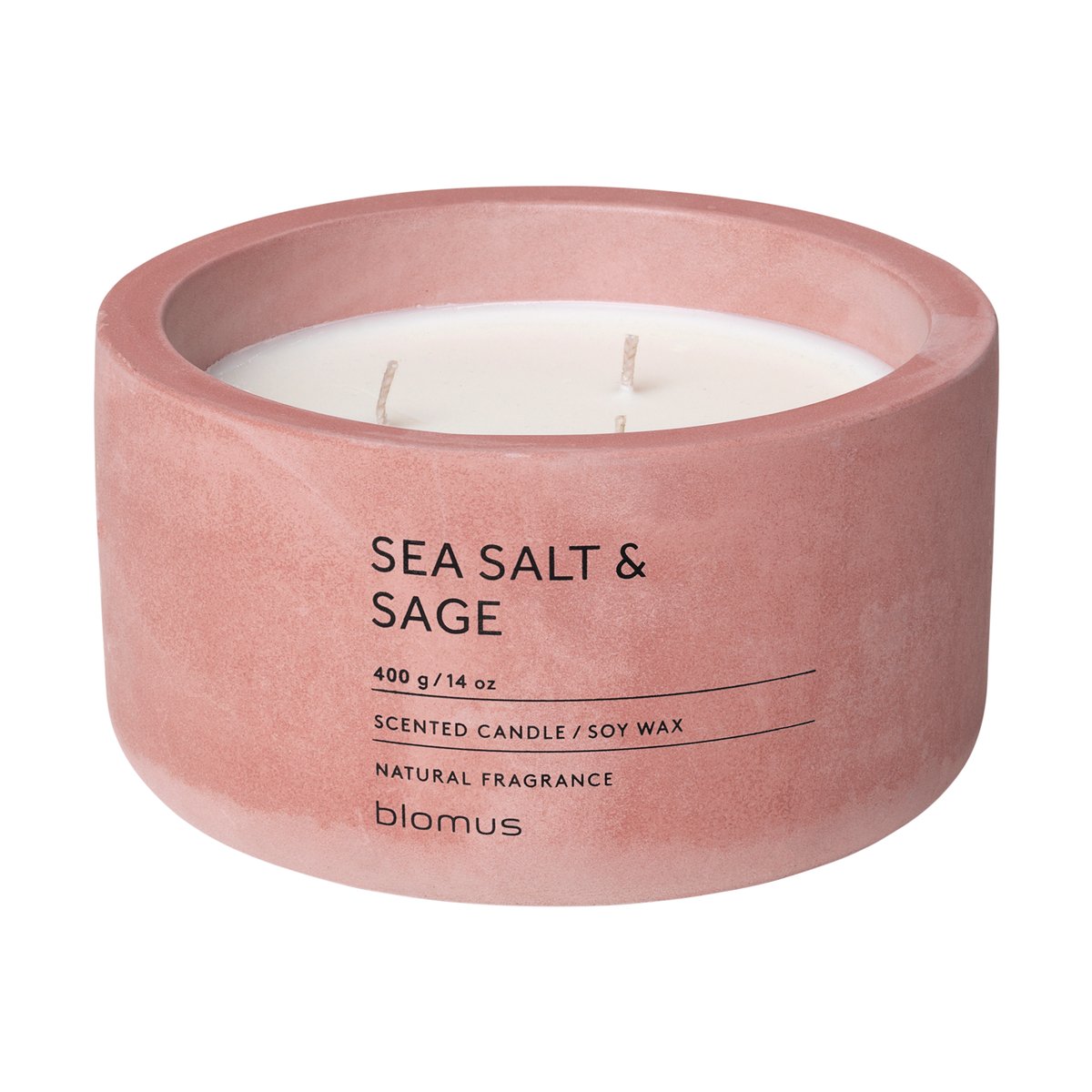 blomus Fraga tuoksukynttilä 25 tuntia Sea salt & Sage-Withered Rose