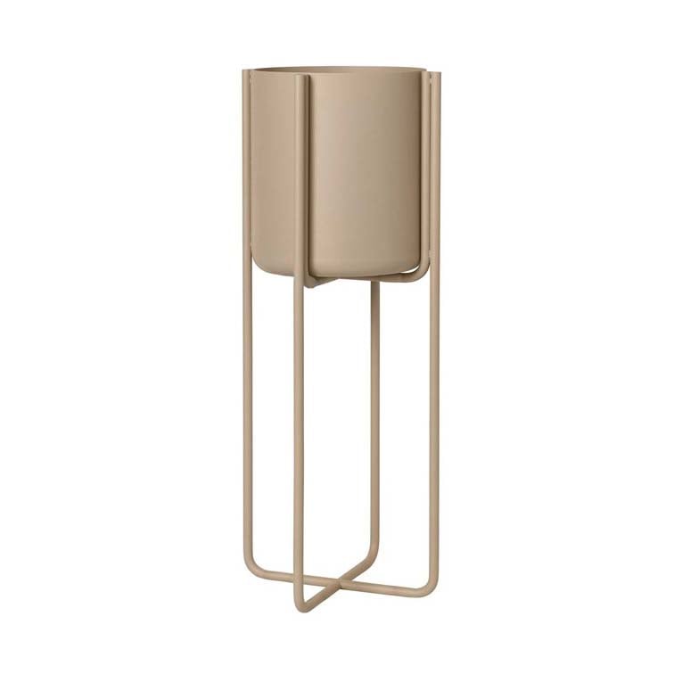 blomus Kena jalallinen ruukku S 55 cm Nomad (beige)