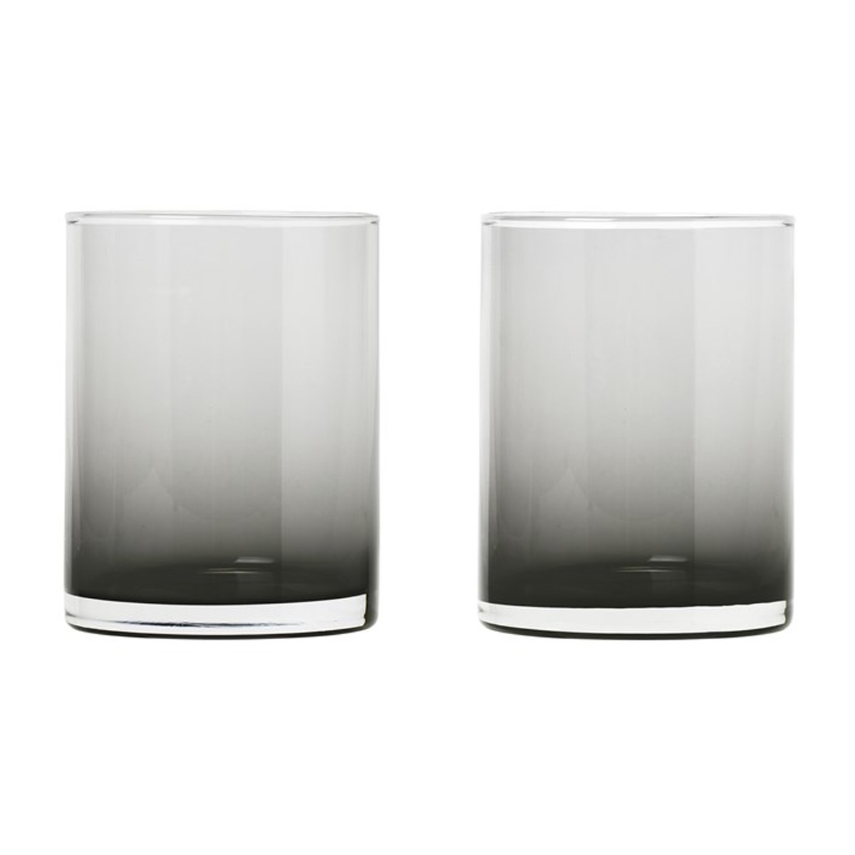 blomus Mera tumbler-lasi 22 cl 2-pakkaus Smoke