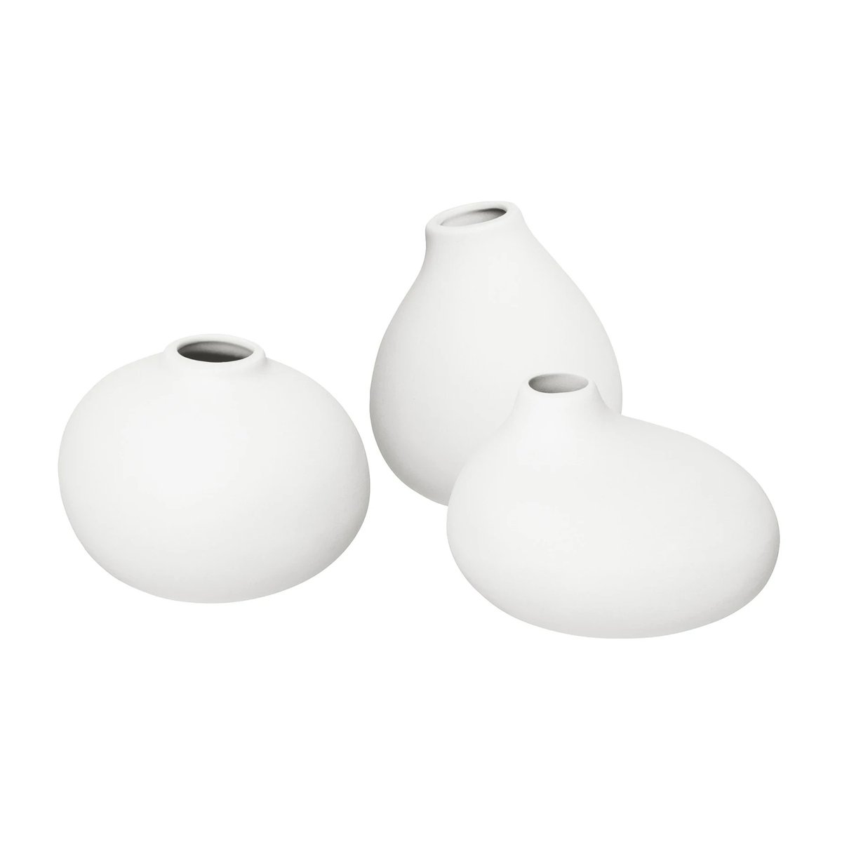 blomus Nona maljakko 3-pakkaus White