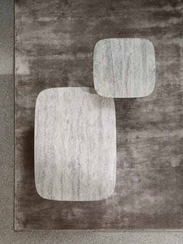 Volos sivupöytä S 52x52 cm - Silver Travertine - blomus