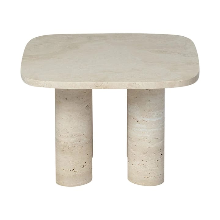 Volos sivupöytä S 52x52 cm - Travertine - blomus