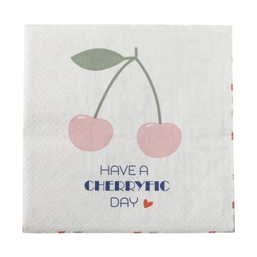 Cherry paperiservietit 20-pack. - Rose - Bloomingville