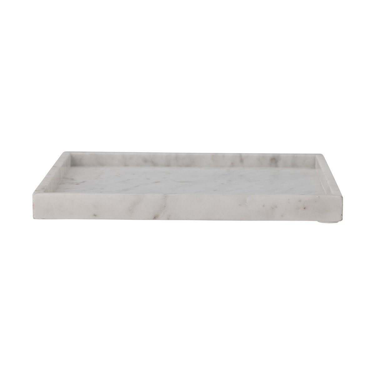 Bloomingville Majsa koristetarjotin 35×35 cm White marble