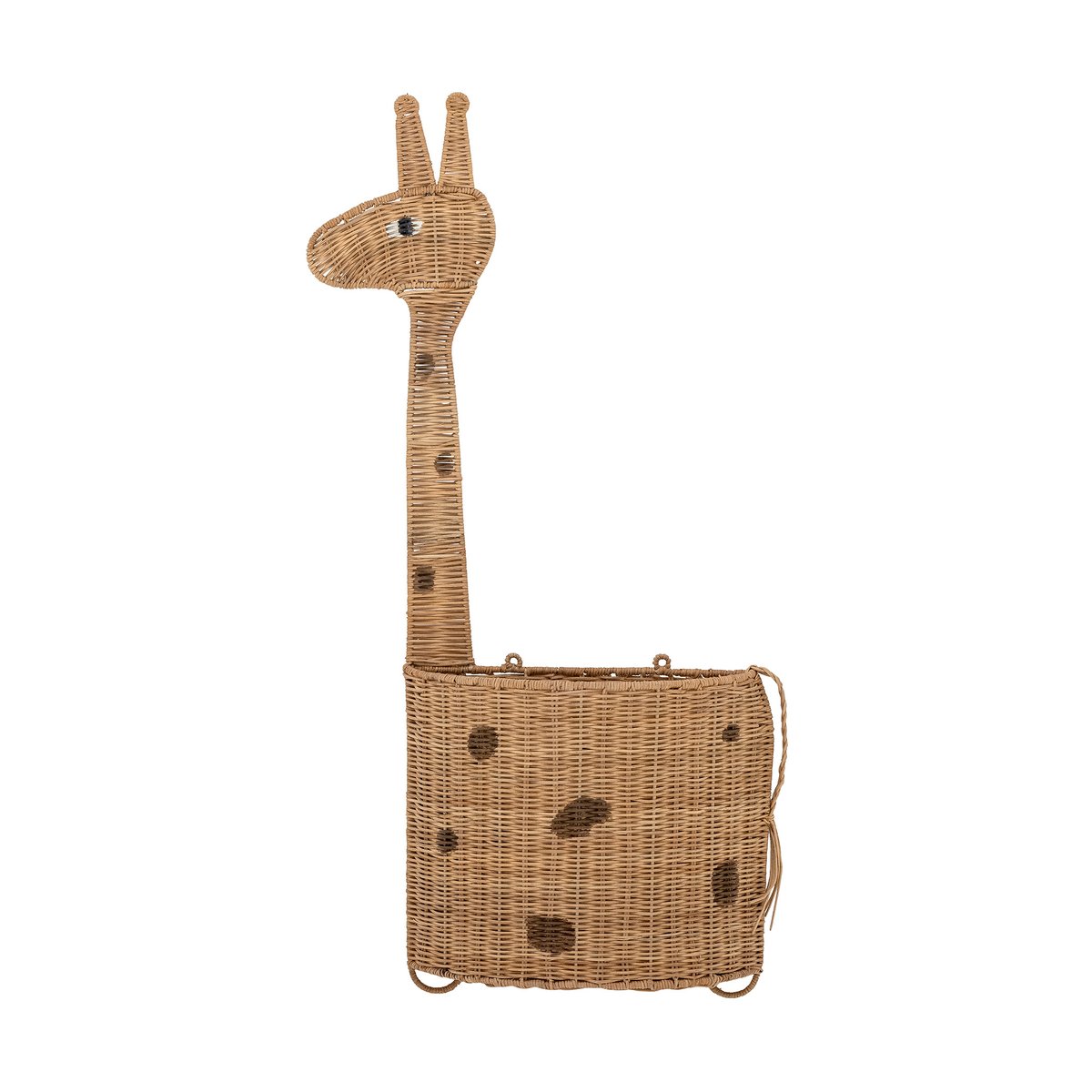 Bloomingville Philine seinäkori 90 cm Nature giraffe