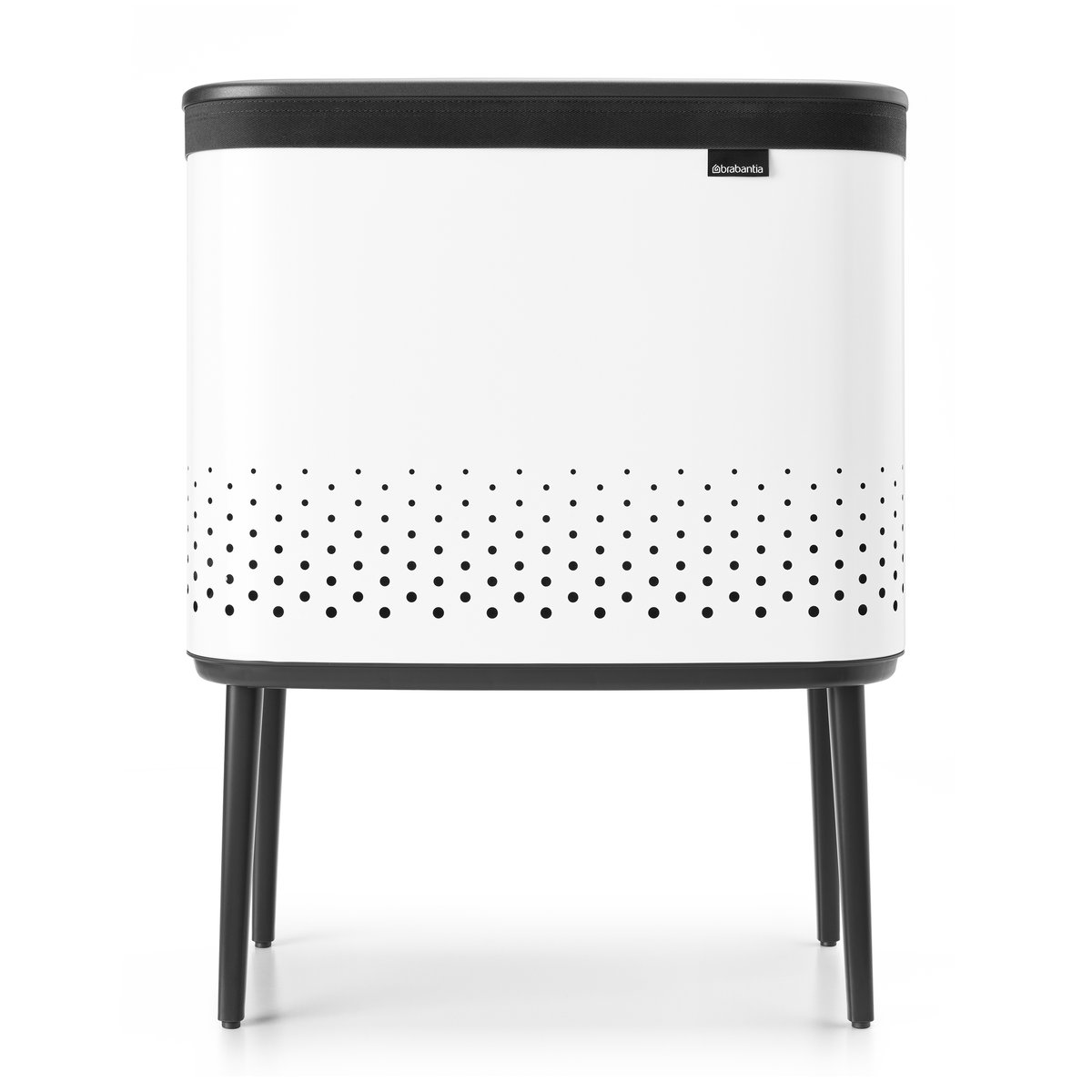 Brabantia Bo pyykkikori 60 L Valkoinen