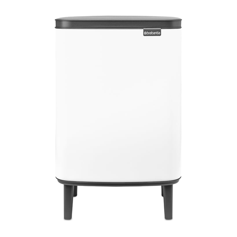 Brabantia Bo roskakori korkea 12 l Valkoinen