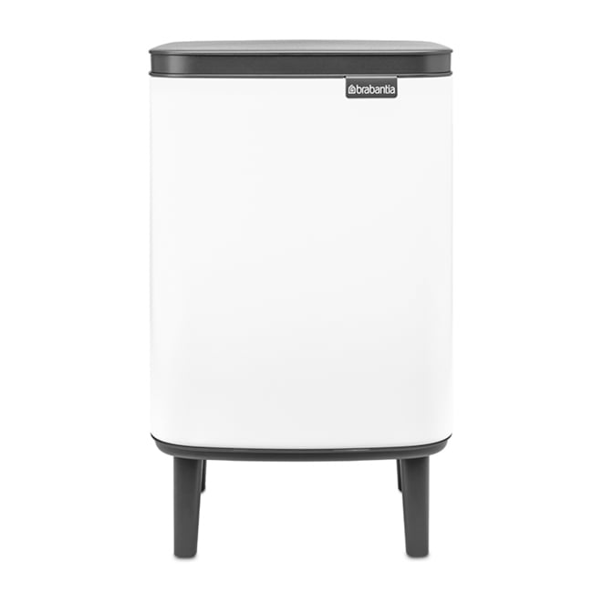 Brabantia Bo roskakori korkea 7 l Valkoinen