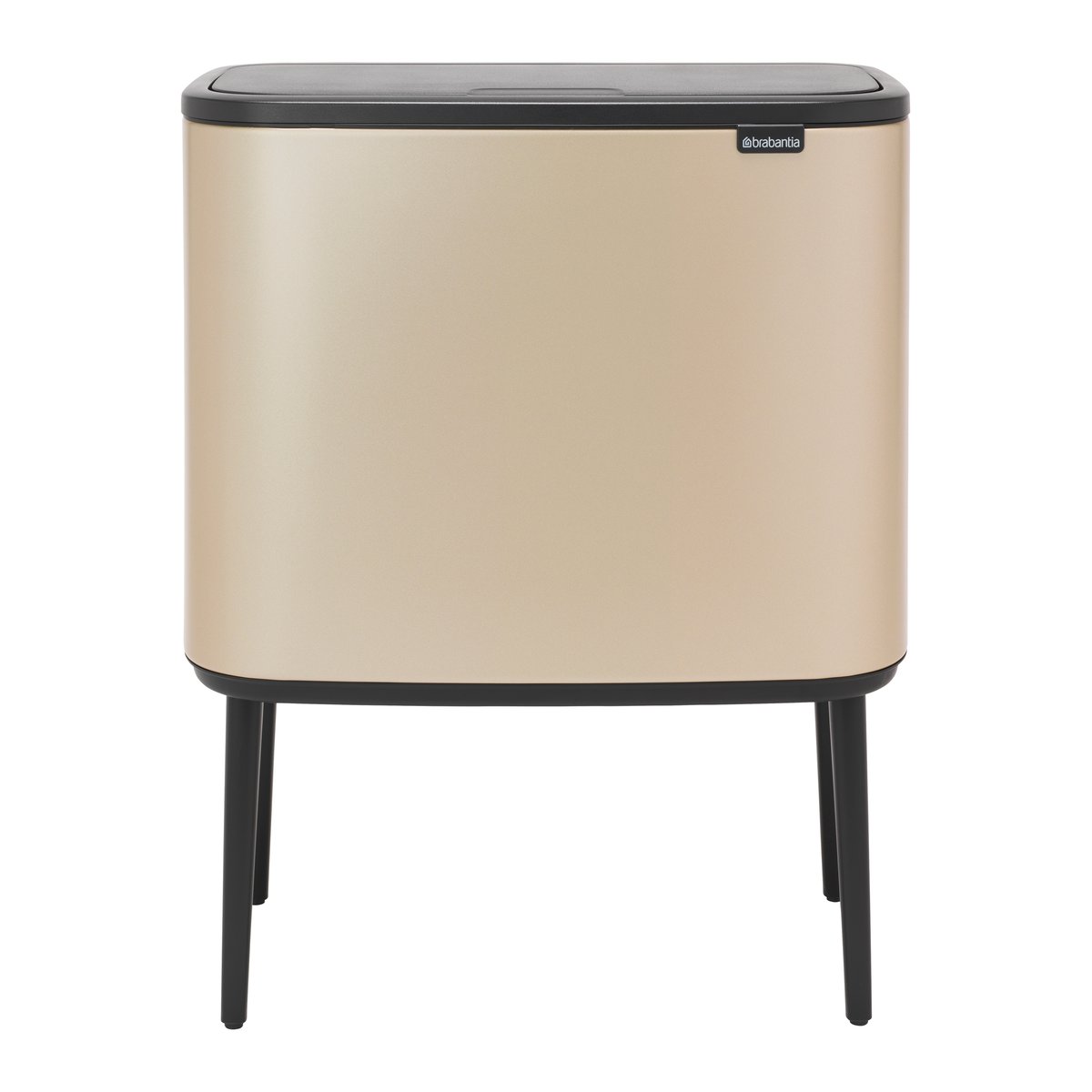 Brabantia Bo touch bin 11+23 litraa Champagne