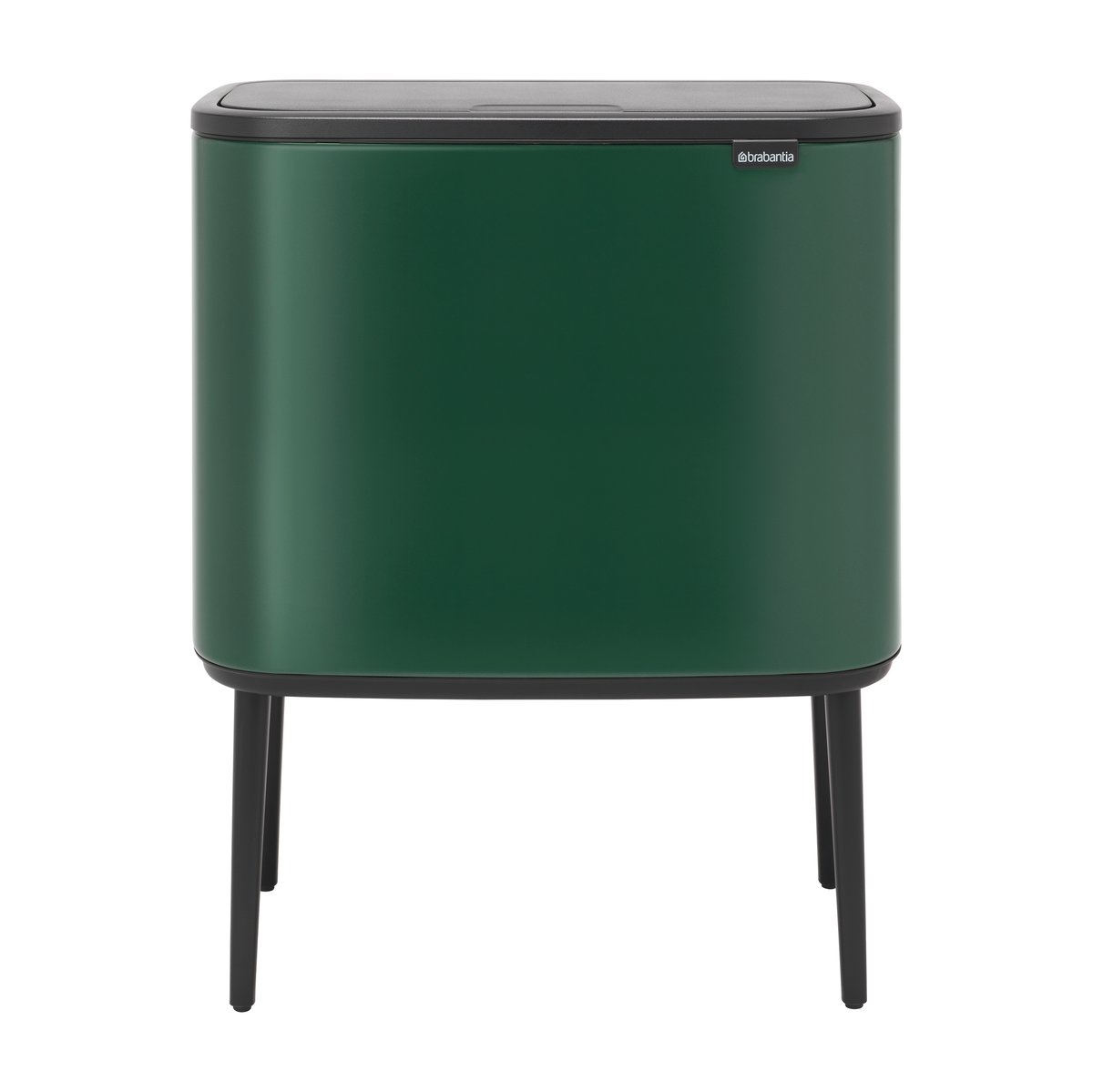 Brabantia Bo touch bin 11+23 litraa Pine green