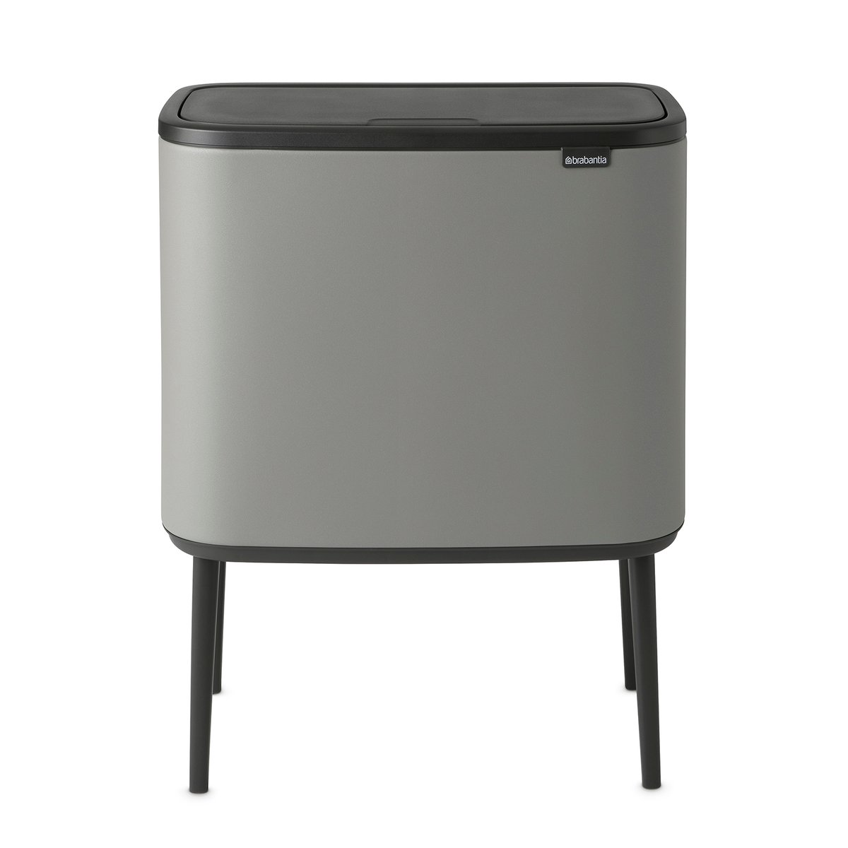 Brabantia Bo touch bin 3 x 11 l Mineral concrete grey