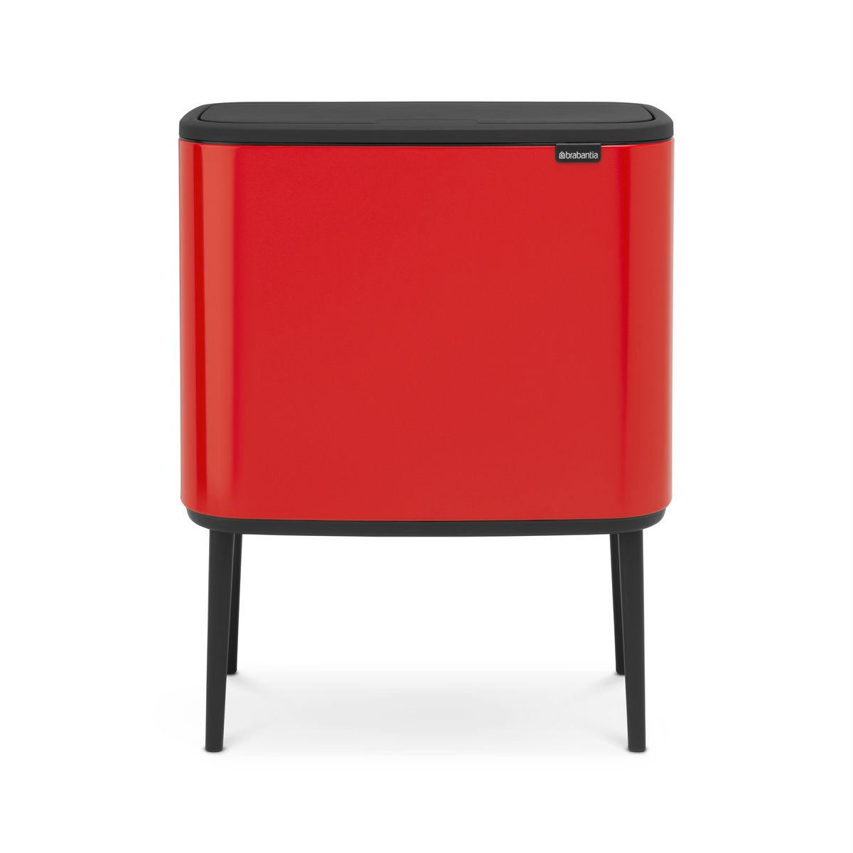 Brabantia Bo touch bin 3 x 11 l punainen