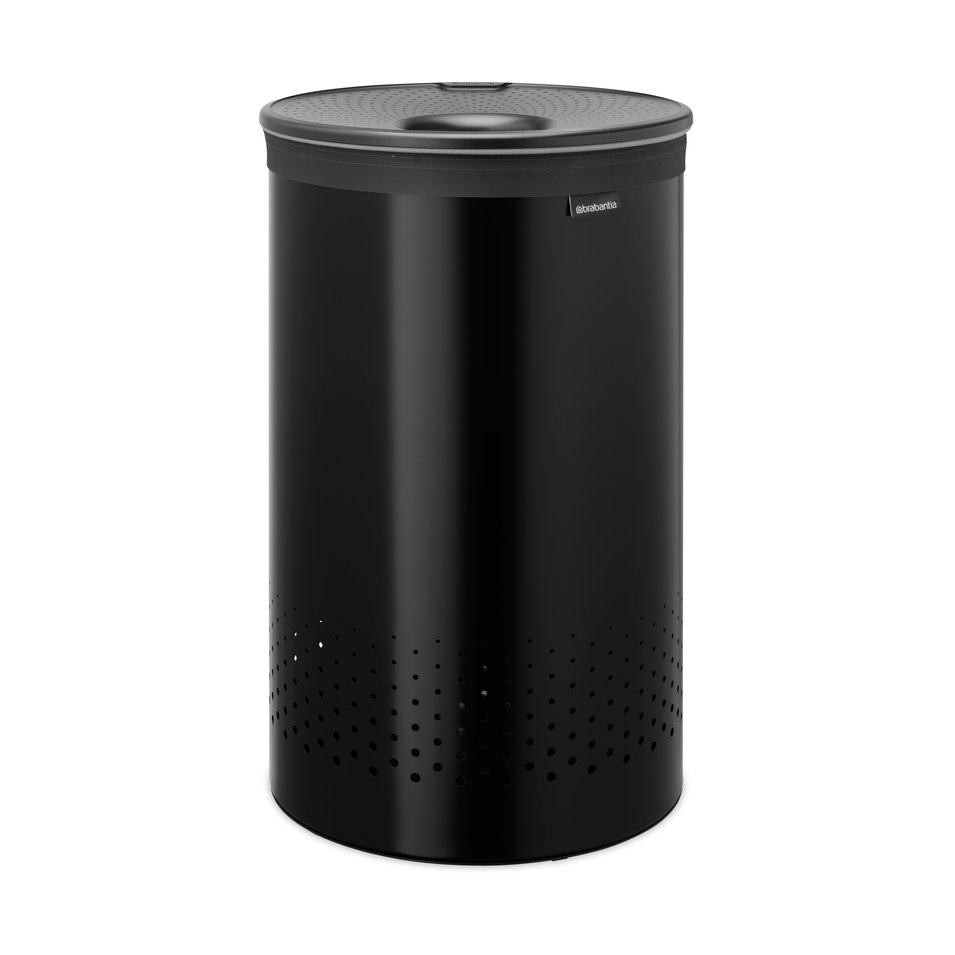 Brabantia Brabantia pyykkikori muovikannella 60 L Mattamusta