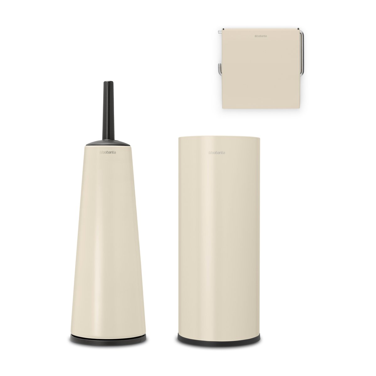 Brabantia Brabantia ReNew -kylpyhuonetarvikkeet 3 osaa Soft Beige