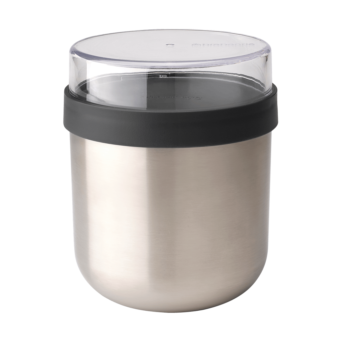 Brabantia Make & Take -ruokatermos 0,5 l Tummanharmaa