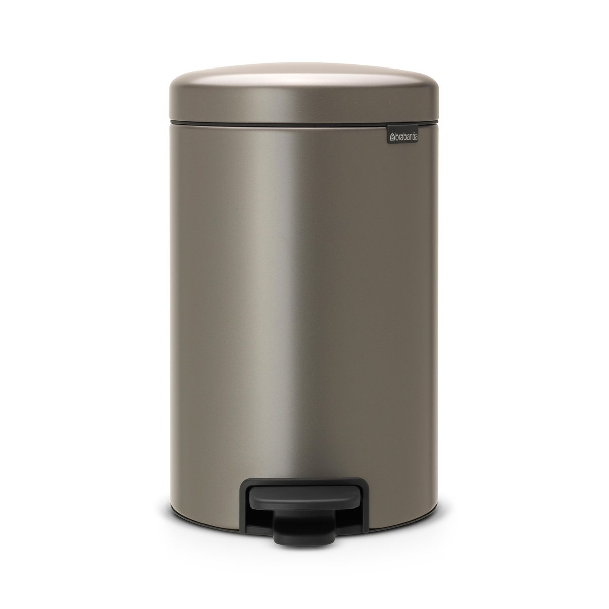 Brabantia New Icon poljinroskis 12 litraa platinum