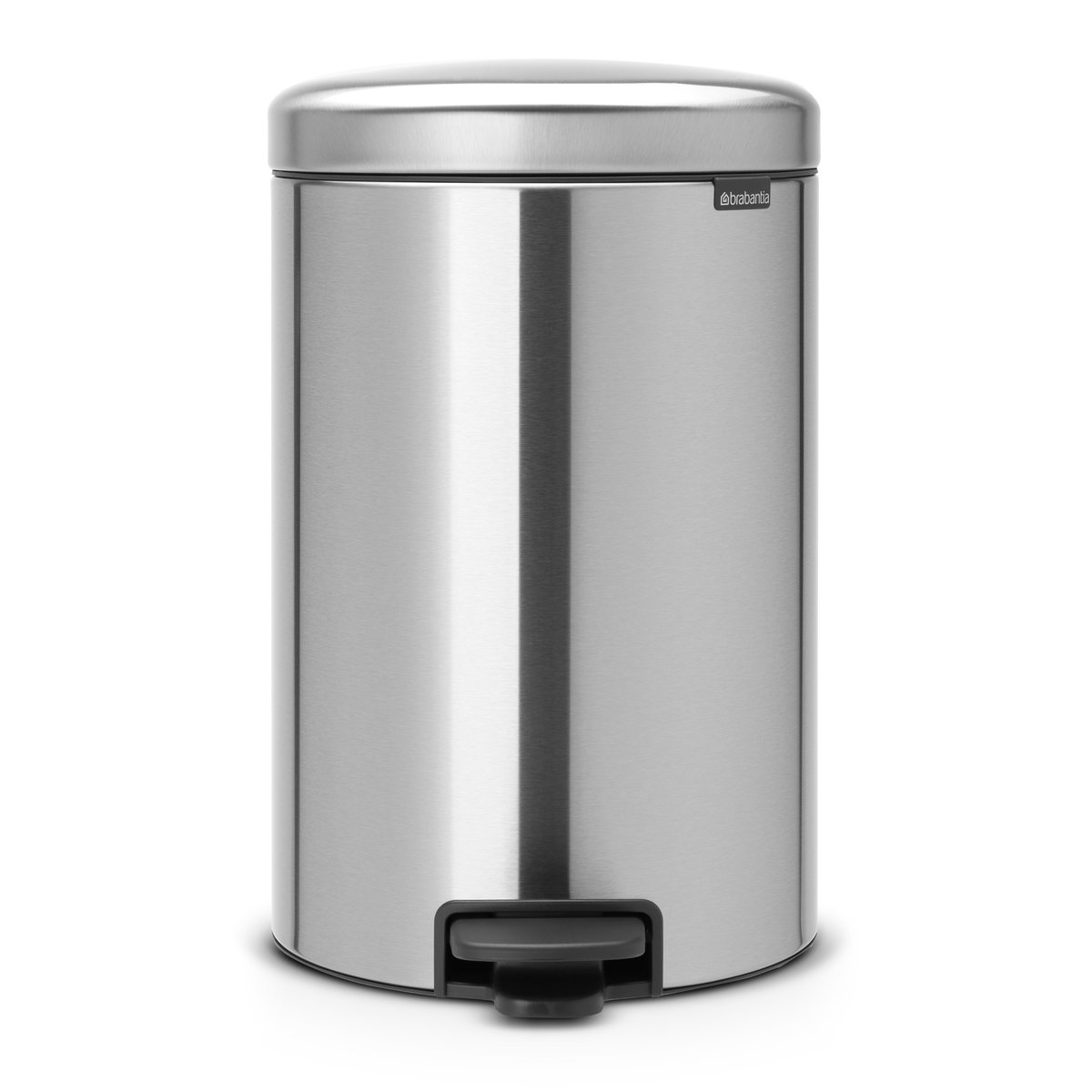 Brabantia New Icon poljinroskis 20 litraa matt steel (matta teräs)