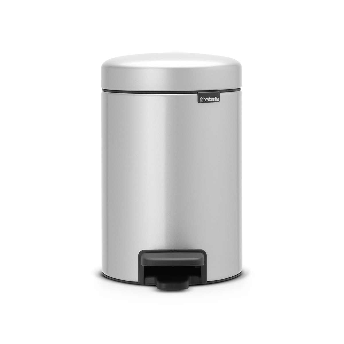 Brabantia New Icon poljinroskis 3 litraa metallic grey (harmaa)