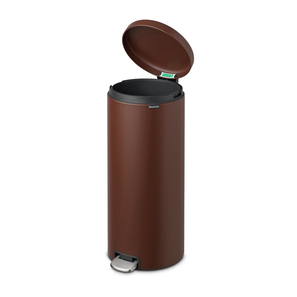 Brabantia New Icon poljinroskis 30 litraa Mineral cosy brown