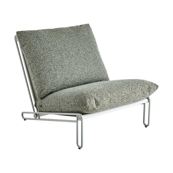 Blixt lounge-nojatuoli, Light grey-teddy verde Brafab