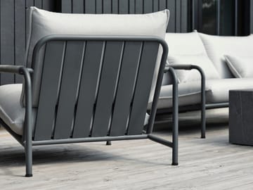 Lerberget lounge-nojatuoli - Anthracite-saarni - Brafab