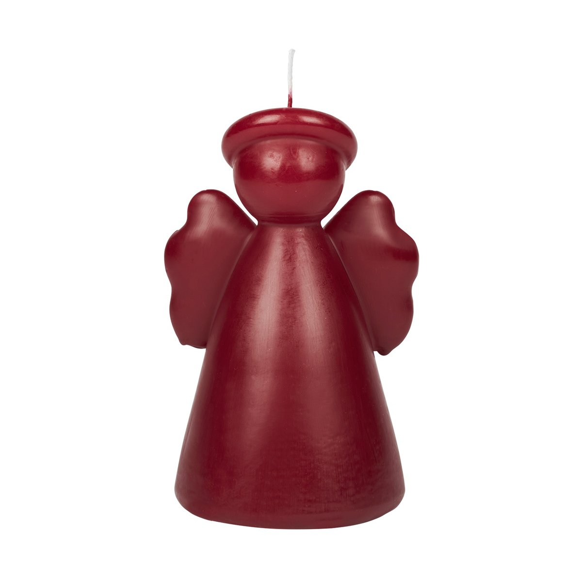 Broste Copenhagen Angel veistos valo 14 cm Burgundy