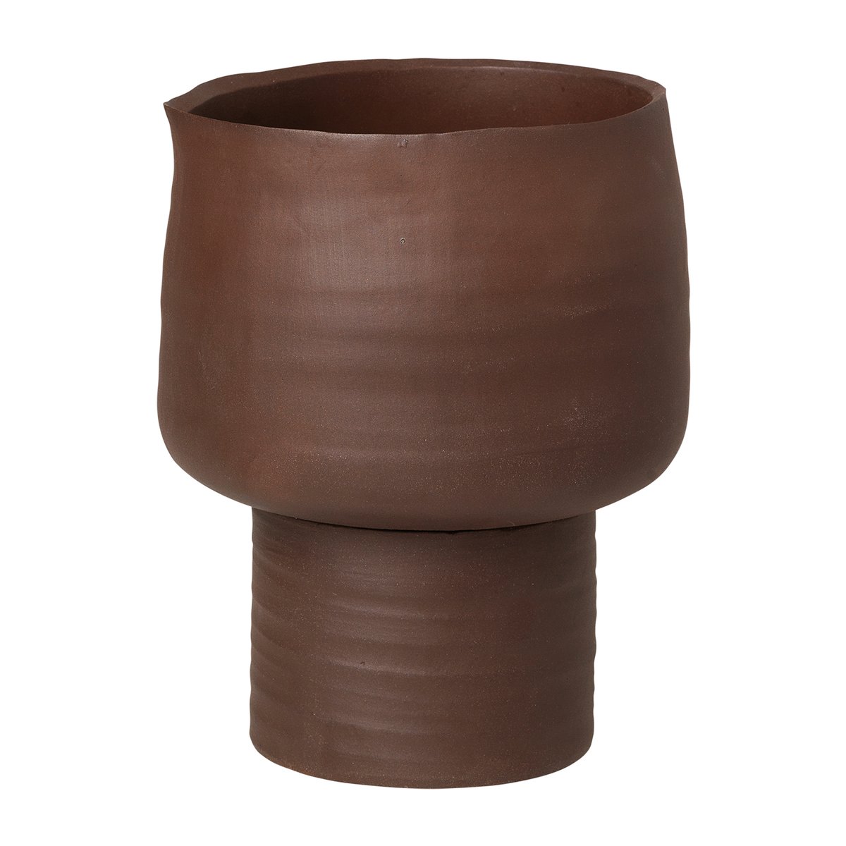 Broste Copenhagen Axil maljakko 18,5 cm Red clay