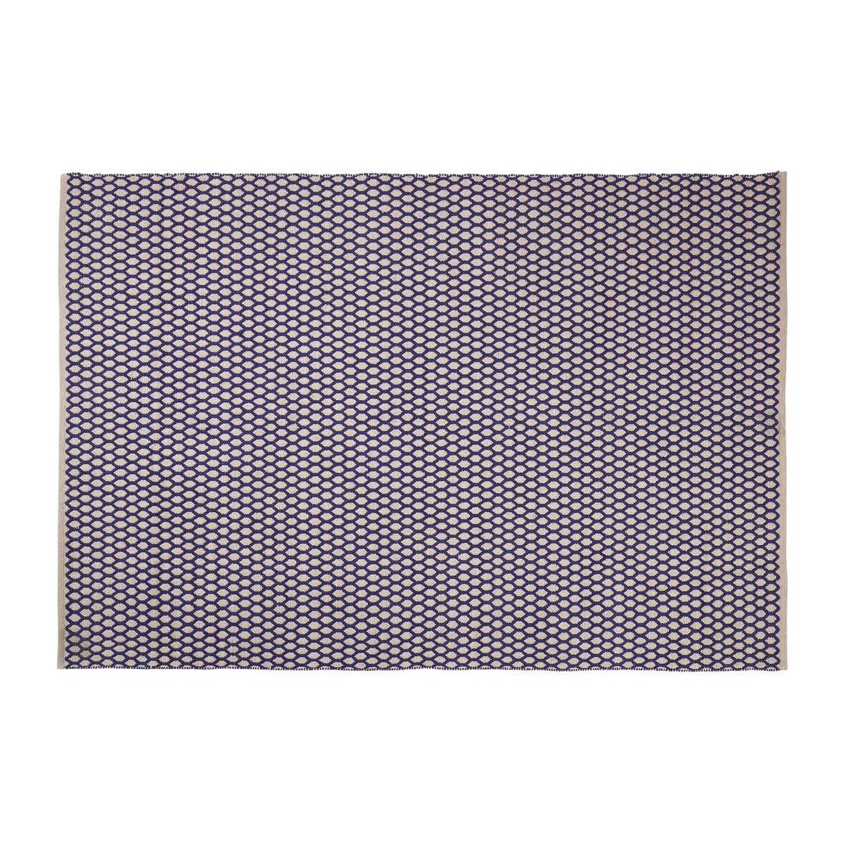 Broste Copenhagen Boris matto 140×200 cm Maritime blue