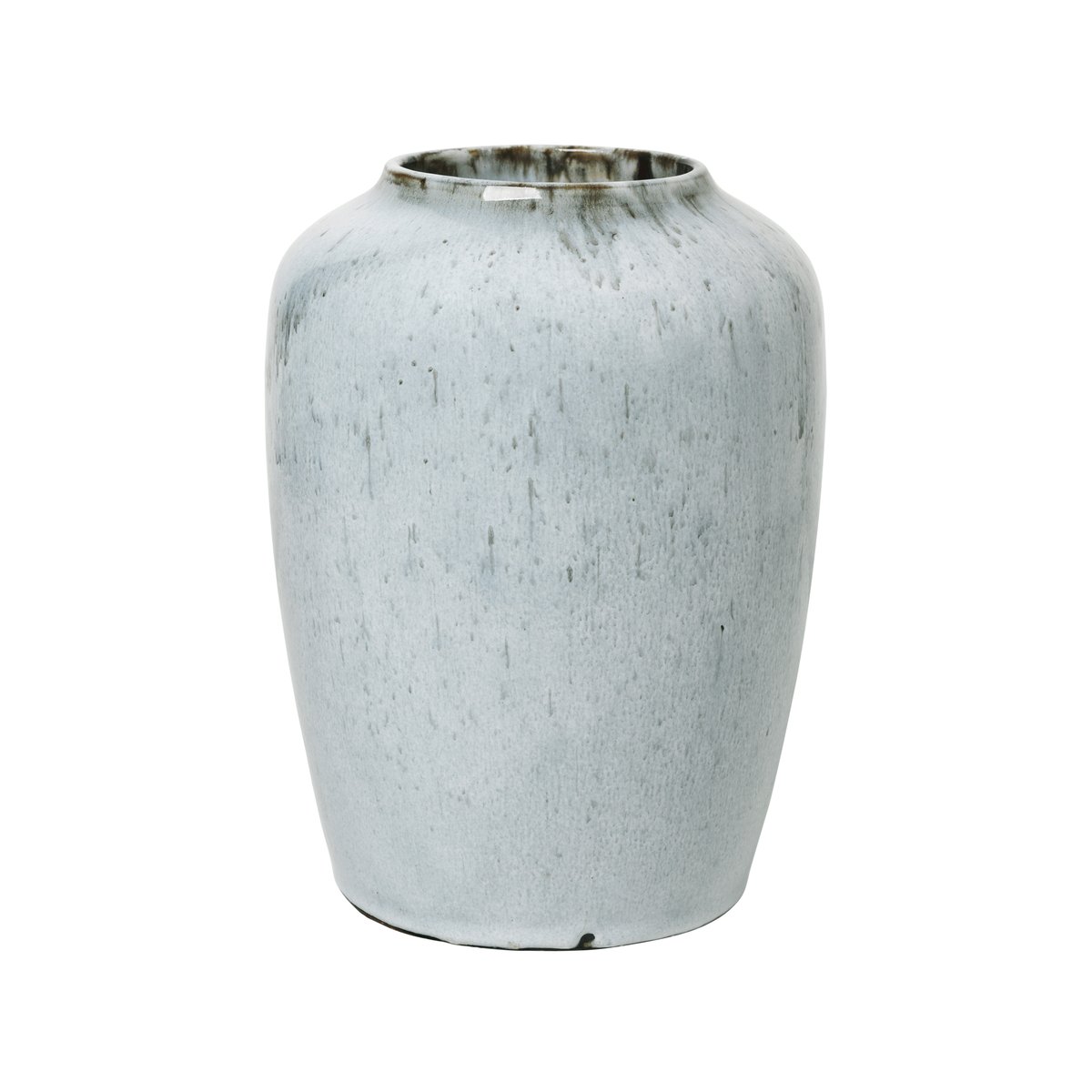 Broste Copenhagen Cph Curve -keramiikkamaljakko 24,5 cm Light blue